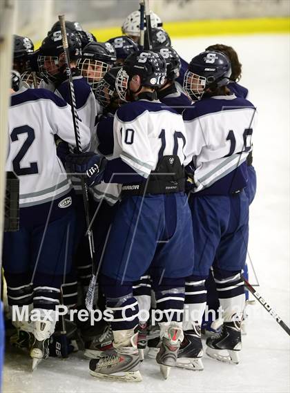 Thumbnail 2 in Lyman Hall/Haddam-Killingworth @ Staples-Weston-Shelton (CIAC DIII 1st Round) photogallery.