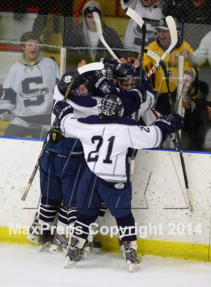 Thumbnail 2 in Lyman Hall/Haddam-Killingworth @ Staples-Weston-Shelton (CIAC DIII 1st Round) photogallery.