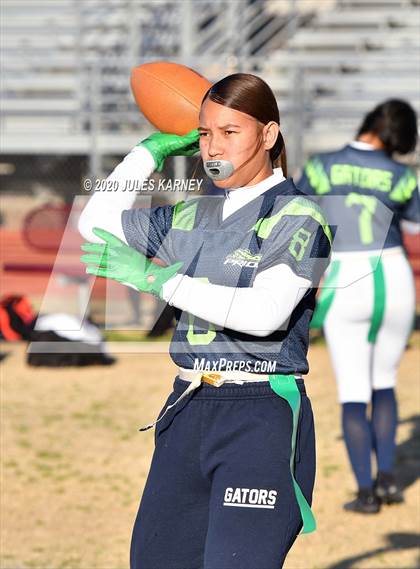 Thumbnail 3 in Green Valley vs Clark (NIAA 4A Desert Region Championship) photogallery.
