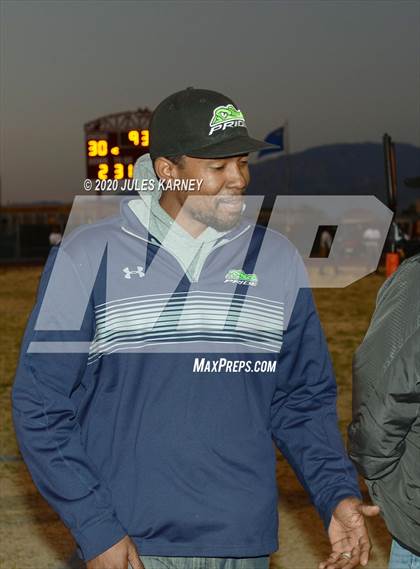Thumbnail 1 in Green Valley vs Clark (NIAA 4A Desert Region Championship) photogallery.