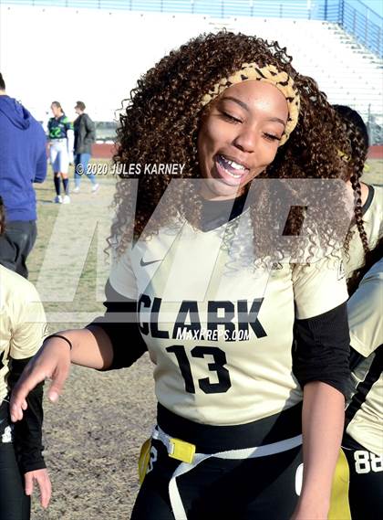 Thumbnail 2 in Green Valley vs Clark (NIAA 4A Desert Region Championship) photogallery.