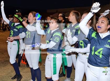 Thumbnail 3 in Green Valley vs Clark (NIAA 4A Desert Region Championship) photogallery.