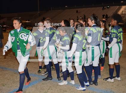 Thumbnail 3 in Green Valley vs Clark (NIAA 4A Desert Region Championship) photogallery.