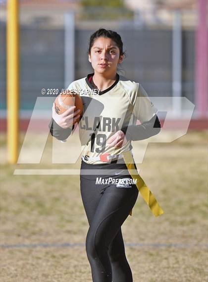 Thumbnail 1 in Green Valley vs Clark (NIAA 4A Desert Region Championship) photogallery.