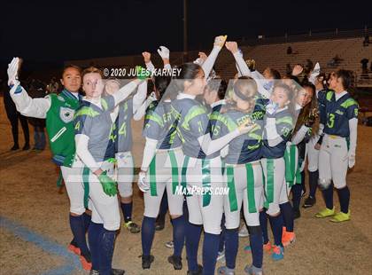 Thumbnail 2 in Green Valley vs Clark (NIAA 4A Desert Region Championship) photogallery.