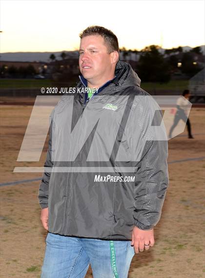 Thumbnail 1 in Green Valley vs Clark (NIAA 4A Desert Region Championship) photogallery.