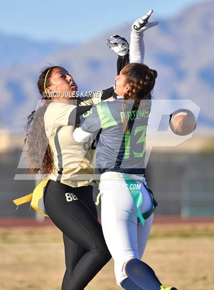 Thumbnail 3 in Green Valley vs Clark (NIAA 4A Desert Region Championship) photogallery.