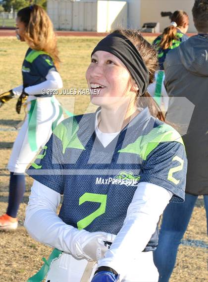 Thumbnail 3 in Green Valley vs Clark (NIAA 4A Desert Region Championship) photogallery.