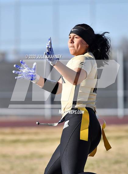 Thumbnail 2 in Green Valley vs Clark (NIAA 4A Desert Region Championship) photogallery.