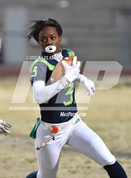 Thumbnail 2 in Green Valley vs Clark (NIAA 4A Desert Region Championship) photogallery.