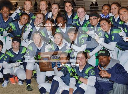 Thumbnail 2 in Green Valley vs Clark (NIAA 4A Desert Region Championship) photogallery.