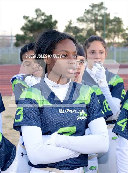 Thumbnail 3 in Green Valley vs Clark (NIAA 4A Desert Region Championship) photogallery.