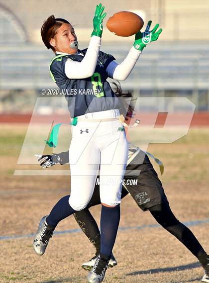 Thumbnail 3 in Green Valley vs Clark (NIAA 4A Desert Region Championship) photogallery.