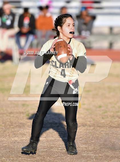 Thumbnail 2 in Green Valley vs Clark (NIAA 4A Desert Region Championship) photogallery.