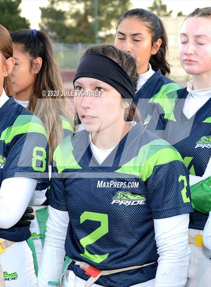 Thumbnail 2 in Green Valley vs Clark (NIAA 4A Desert Region Championship) photogallery.