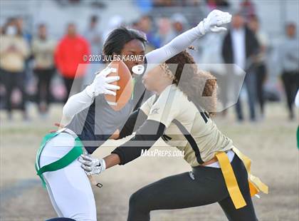 Thumbnail 3 in Green Valley vs Clark (NIAA 4A Desert Region Championship) photogallery.