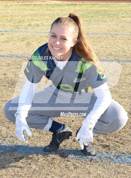 Thumbnail 3 in Green Valley vs Clark (NIAA 4A Desert Region Championship) photogallery.