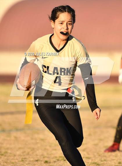 Thumbnail 2 in Green Valley vs Clark (NIAA 4A Desert Region Championship) photogallery.