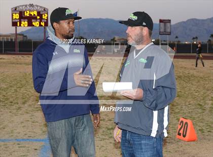Thumbnail 3 in Green Valley vs Clark (NIAA 4A Desert Region Championship) photogallery.