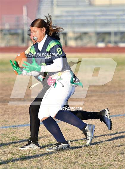Thumbnail 3 in Green Valley vs Clark (NIAA 4A Desert Region Championship) photogallery.