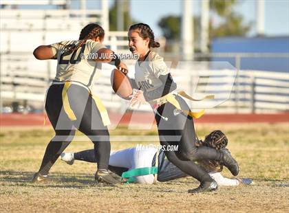 Thumbnail 3 in Green Valley vs Clark (NIAA 4A Desert Region Championship) photogallery.
