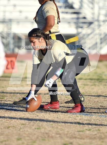 Thumbnail 3 in Green Valley vs Clark (NIAA 4A Desert Region Championship) photogallery.