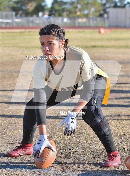 Thumbnail 2 in Green Valley vs Clark (NIAA 4A Desert Region Championship) photogallery.