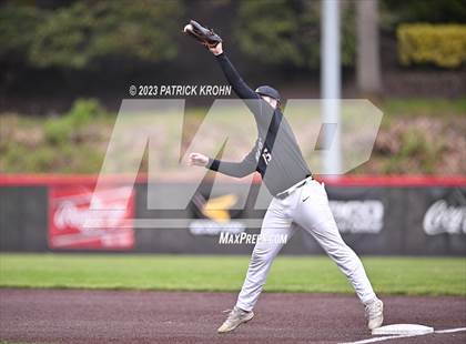 Thumbnail 1 in Lake Stevens @ Woodinville (District 1/2 4A Baseball) photogallery.