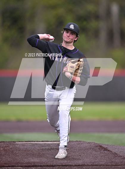 Thumbnail 2 in Lake Stevens @ Woodinville (District 1/2 4A Baseball) photogallery.