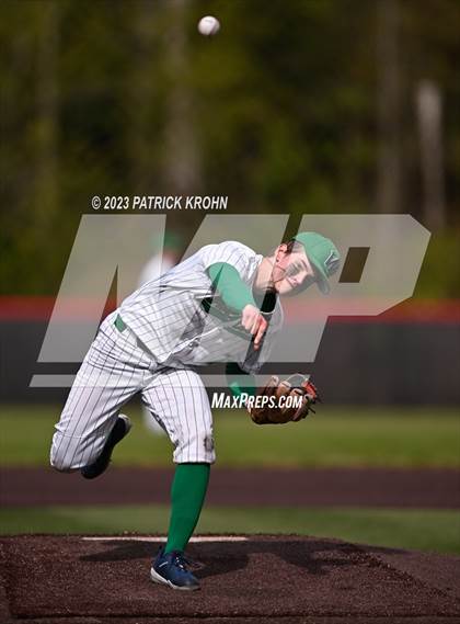 Thumbnail 1 in Lake Stevens @ Woodinville (District 1/2 4A Baseball) photogallery.