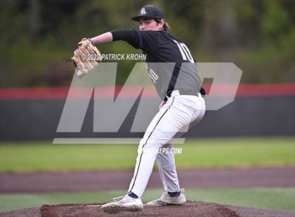 Thumbnail 1 in Lake Stevens @ Woodinville (District 1/2 4A Baseball) photogallery.