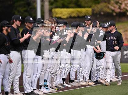 Thumbnail 2 in Lake Stevens @ Woodinville (District 1/2 4A Baseball) photogallery.