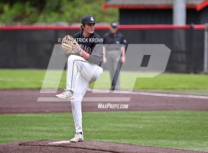 Thumbnail 1 in Lake Stevens @ Woodinville (District 1/2 4A Baseball) photogallery.