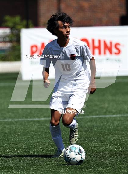 Thumbnail 2 in Charlotte Latin vs South Mecklenburg (Preseason) photogallery.