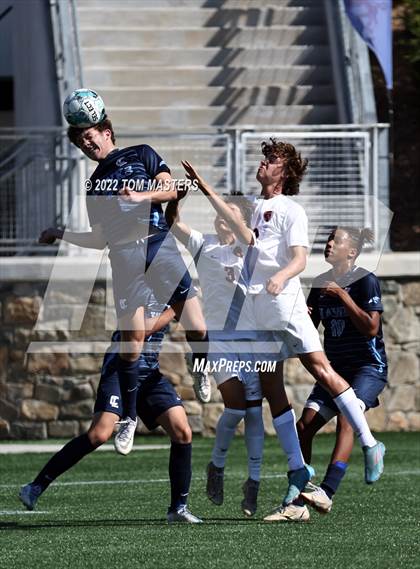 Thumbnail 2 in Charlotte Latin vs South Mecklenburg (Preseason) photogallery.