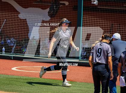 Thumbnail 1 in Pearland vs. Guyer (UIL 6A Softball Final) photogallery.