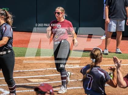 Thumbnail 1 in Pearland vs. Guyer (UIL 6A Softball Final) photogallery.