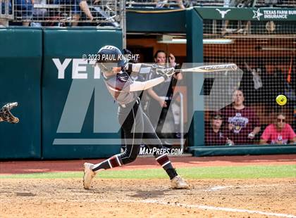 Thumbnail 1 in Pearland vs. Guyer (UIL 6A Softball Final) photogallery.