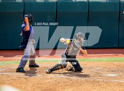 Thumbnail 3 in Pearland vs. Guyer (UIL 6A Softball Final) photogallery.