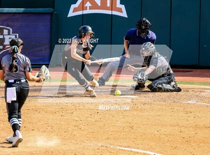 Thumbnail 2 in Pearland vs. Guyer (UIL 6A Softball Final) photogallery.