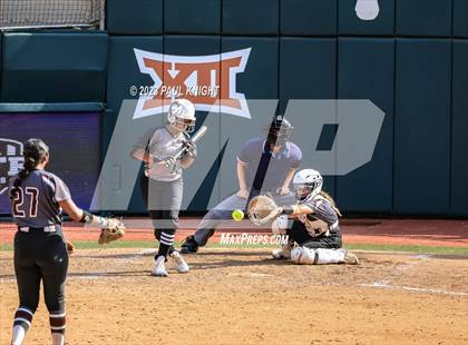 Thumbnail 1 in Pearland vs. Guyer (UIL 6A Softball Final) photogallery.