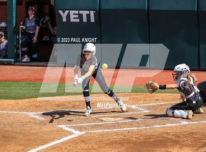 Thumbnail 1 in Pearland vs. Guyer (UIL 6A Softball Final) photogallery.