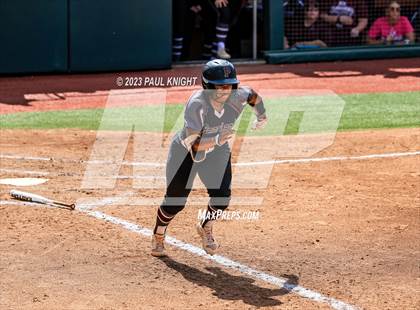 Thumbnail 2 in Pearland vs. Guyer (UIL 6A Softball Final) photogallery.