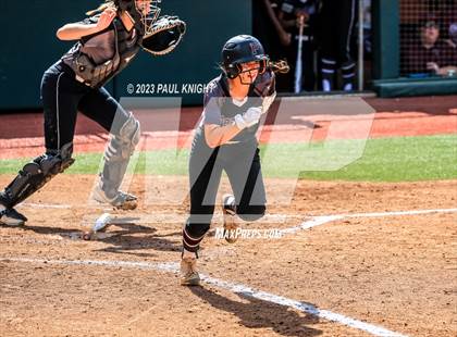 Thumbnail 1 in Pearland vs. Guyer (UIL 6A Softball Final) photogallery.