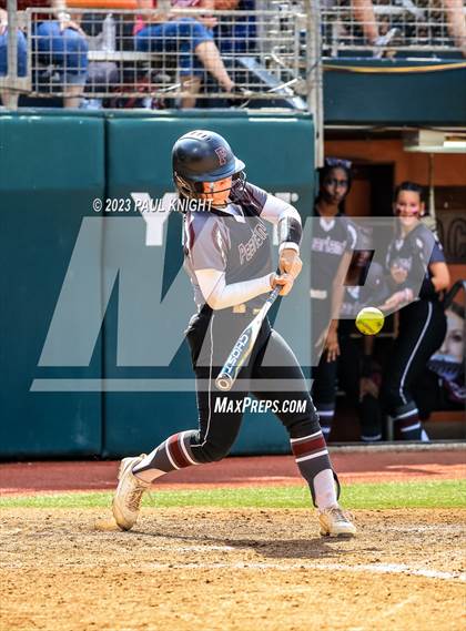 Thumbnail 2 in Pearland vs. Guyer (UIL 6A Softball Final) photogallery.