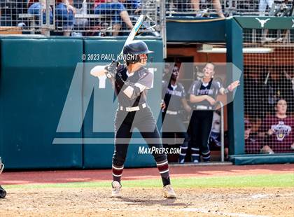 Thumbnail 1 in Pearland vs. Guyer (UIL 6A Softball Final) photogallery.