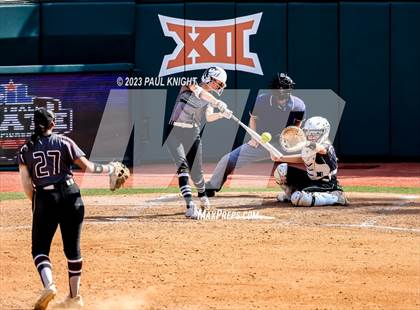Thumbnail 3 in Pearland vs. Guyer (UIL 6A Softball Final) photogallery.