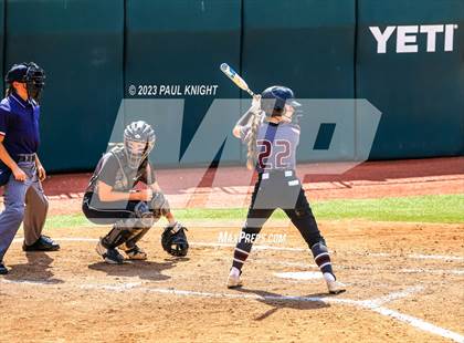 Thumbnail 3 in Pearland vs. Guyer (UIL 6A Softball Final) photogallery.