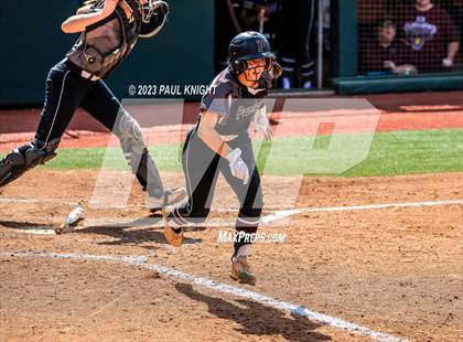 Thumbnail 2 in Pearland vs. Guyer (UIL 6A Softball Final) photogallery.