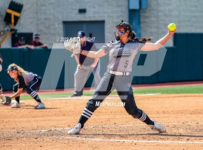 Thumbnail 2 in Pearland vs. Guyer (UIL 6A Softball Final) photogallery.